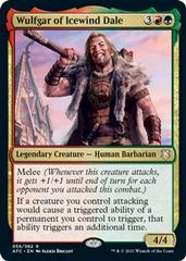 Wulfgar of Icewind Dale Magic Adventures in the Forgotten Realms Commander Prices