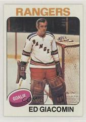Ed Giacomin Hockey Cards 1975 Topps Prices