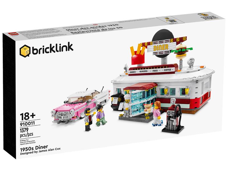 1950s Diner #910011 LEGO BrickLink Designer Program