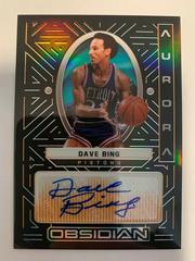 Dave Bing [Orange] #AUR-DBG Basketball Cards 2021 Panini Obsidian Aurora Autographs Prices