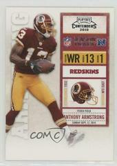Anthony Armstrong #100 Football Cards 2010 Playoff Contenders Prices