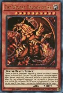 The Winged Dragon of Ra KICO-EN065 YuGiOh Kings Court