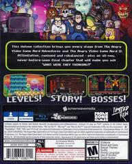 Back Cover | Angry Video Game Nerd 1 & 2 Deluxe Playstation 4