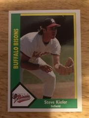Steve Kiefer Baseball Cards 1990 CMC Buffalo Bisons Prices