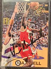Vernon Maxwell [Autograph] #263 Basketball Cards 1994 Stadium Club 1st Day Issue Prices
