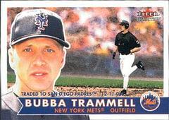 Bubba Trammell #344 Baseball Cards 2001 Fleer Tradition Prices