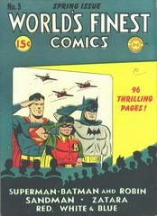 World's Finest Comics #5 (1942) Comic Books World's Finest Comics Prices