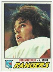 Don Murdoch Hockey Cards 1977 Topps Prices