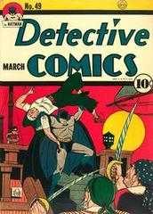 Detective Comics #49 (1941) Comic Books Detective Comics Prices