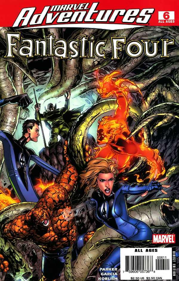 Marvel Adventures: Fantastic Four #6 (2005) Comic Books Marvel Adventures Fantastic Four