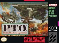 Front Cover | P.T.O. Super Nintendo