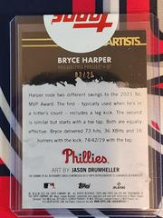 03/25 | Bryce Harper Baseball Cards 2022 Topps Gallery Modern Artists Autographs