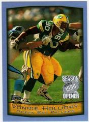 Vonnie Holliday #27 Football Cards 1999 Topps Season Opener Prices