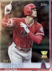 Shohei Ohtani [Clear] Baseball Cards 2019 Topps Prices