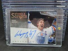 Wayne Gretzky #SS-WG Hockey Cards 2021 Upper Deck Artifacts Storied Scripts Autographs Prices