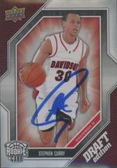 Stephen Curry [Autograph] Basketball Cards 2009 Upper Deck Draft Edition Prices