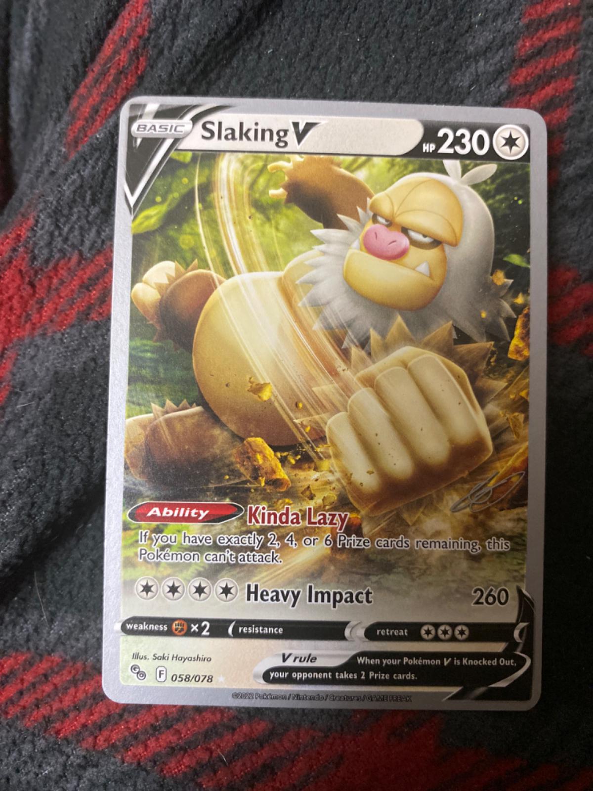 Slaking V #58 Pokemon World Championships 2023