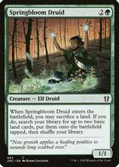 Springbloom Druid #83 Magic Zendikar Rising Commander Prices
