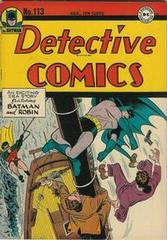 Detective Comics #113 (1946) Comic Books Detective Comics Prices