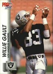 Willie Gault #538 Football Cards 1992 Pro Set Prices