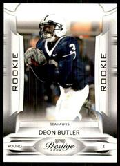 Deon Butler #132 Football Cards 2009 Playoff Prestige Prices