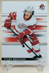 Tyler Bertuzzi [Limited Red] Hockey Cards 2019 SP Authentic Prices