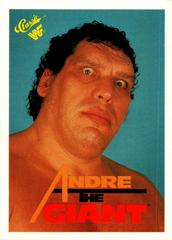 Andre the Giant Wrestling Cards 1990 Classic WWF Prices