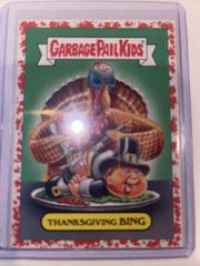 Thanksgiving BING [Red] #2b Garbage Pail Kids American As Apple Pie Prices