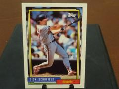 Dick Shofield #230 Baseball Cards 1992 Topps Prices
