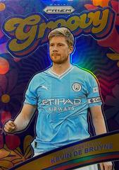 Kevin De Bruyne Soccer Cards 2023 Panini Prizm Premier League Groovy Prices