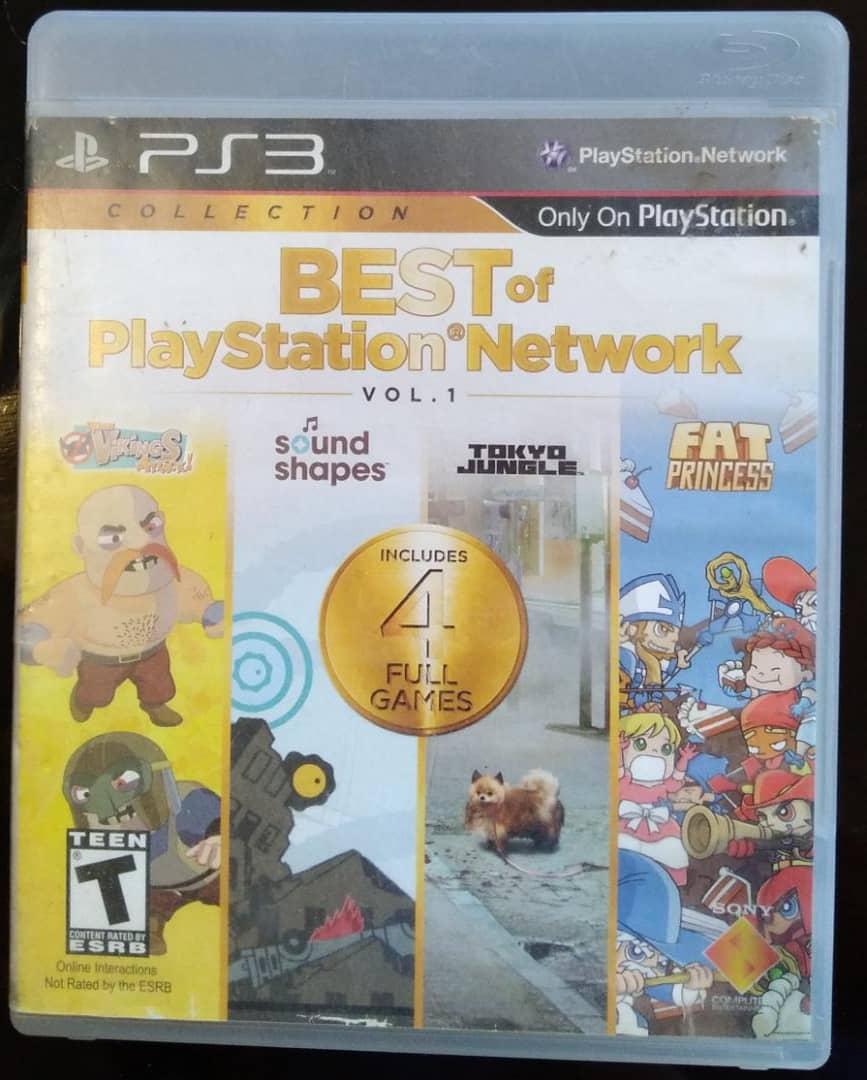 Best of PlayStation Network Vol. 1 Item and Box only Playstation 3