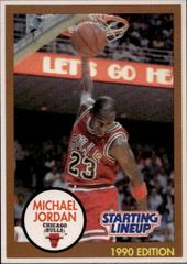 Michael Jordan [Brown] Basketball Cards 1990 Kenner Starting LineUp Prices