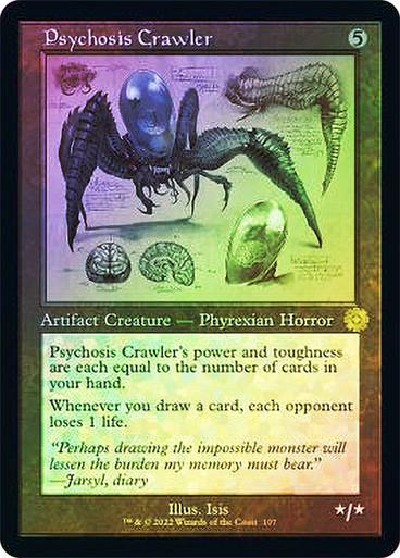 Psychosis Crawler [Schematic Foil] #107 Magic Brother's War Retro Artifacts