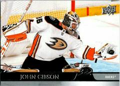 John Gibson Hockey Cards 2020 Upper Deck Prices