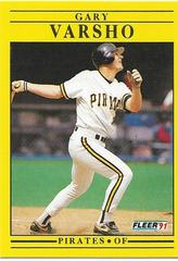 Gary Varsho Baseball Cards 1991 Fleer Update Prices