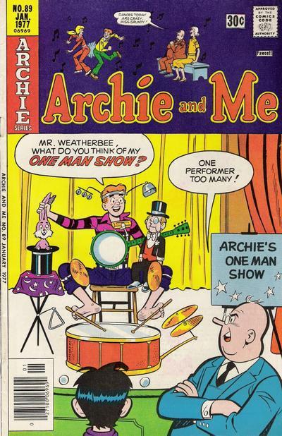 Archie and Me #89 (1977) Comic Books Archie and Me