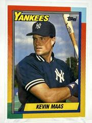 Kevin Maas #63T Baseball Cards 1990 Topps Traded Tiffany Prices
