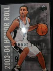 Tony Parker #76 Basketball Cards 2003 Upper Deck Honor Roll Prices