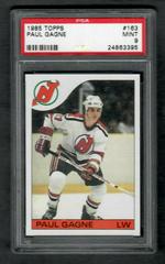 Paul Gagne Hockey Cards 1985 Topps Prices