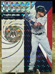 Yadier Molina [Mosaic] Baseball Cards 2021 Panini Mosaic International Men of Mastery Prices