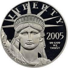 2005 Coins $100 American Platinum Eagle Prices