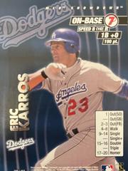 Eric Karros #225 Baseball Cards 2001 MLB Showdown Prices