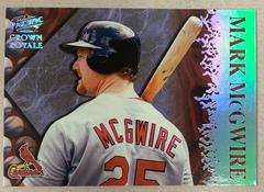 Mark McGwire [Pillars Of The Game] Baseball Cards 1998 Pacific Crown Royale Prices