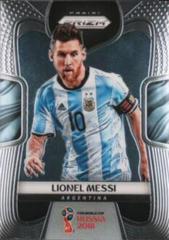 Lionel Messi Soccer Cards 2018 Panini Prizm World Cup Prices