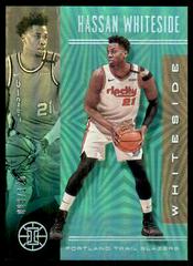 Hassan Whiteside [Teal] #1 Basketball Cards 2019 Panini Illusions Prices