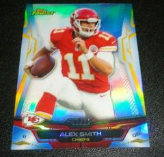 Alex Smith [Blue Refractor] Football Cards 2014 Topps Finest Prices
