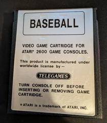 Cartridge, Silver Label Variant | Baseball [Tele Games] Atari 2600
