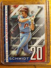 Mike Schmidt #NG-23 Baseball Cards 2020 Topps Update A Numbers Game Prices