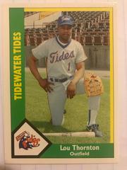 Lou Thornton #11 Baseball Cards 1990 CMC Tidewater Tides Prices
