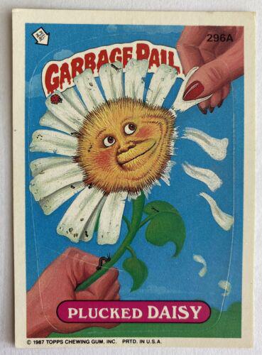 Plucked DAISY #296A 1987 Garbage Pail Kids